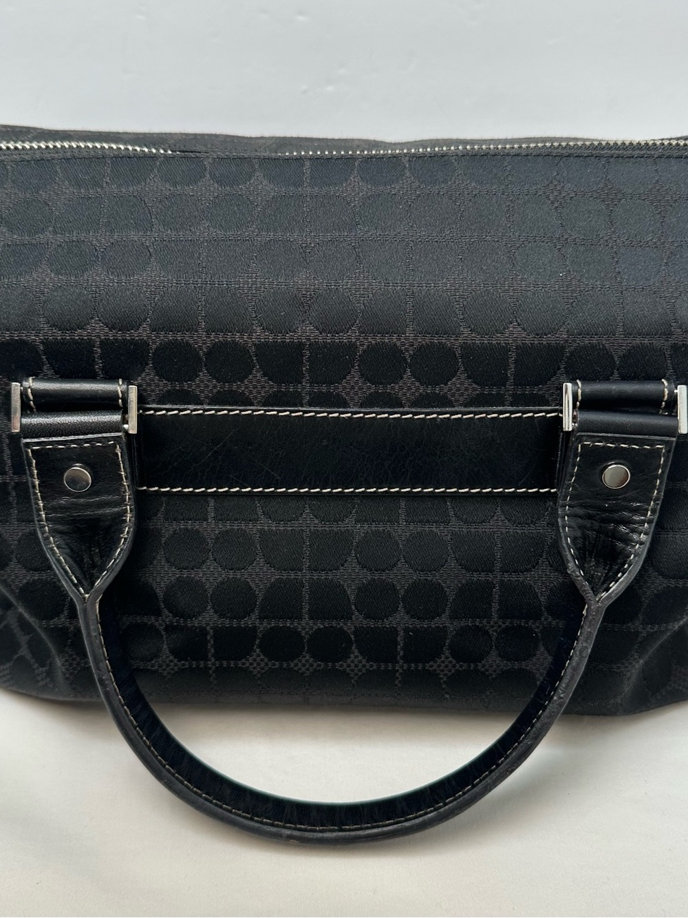 kate spade Black Shoulder Bag with Subtle Jacquard Pattern - Picture 5 of 16